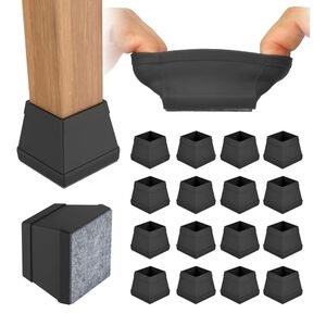 Black Furniture Leg Protectors
